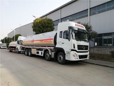 東風(fēng)天龍前四后八23.5方運(yùn)油車，20.3噸油罐車